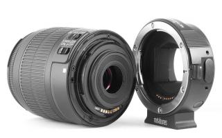 Über Canon - Sony E-Mount-Adapter Verschiedene Variationen von Adaptern